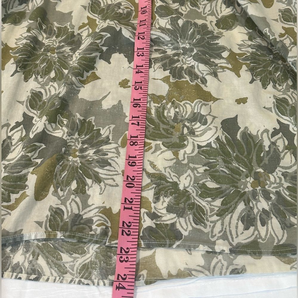 Old Navy Green and White Sleeveless Sundress - Picture 6 of 9